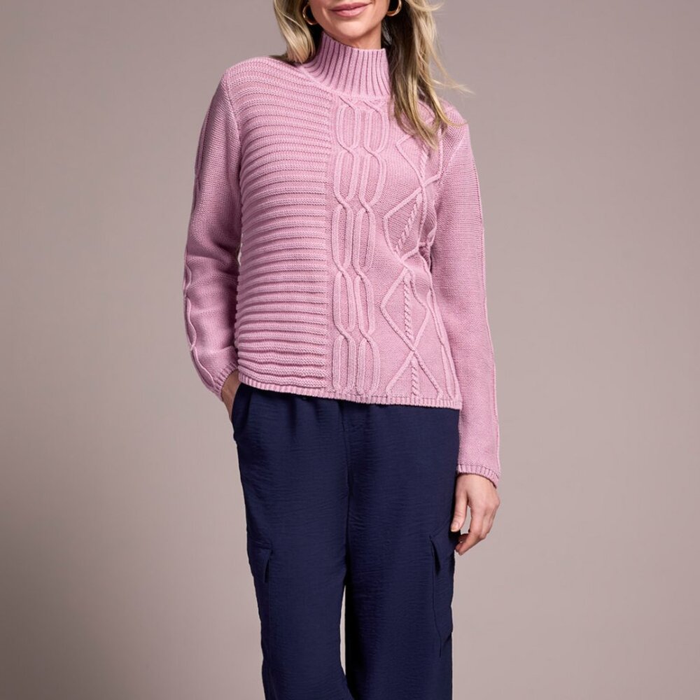 Tribal Cable Sweater